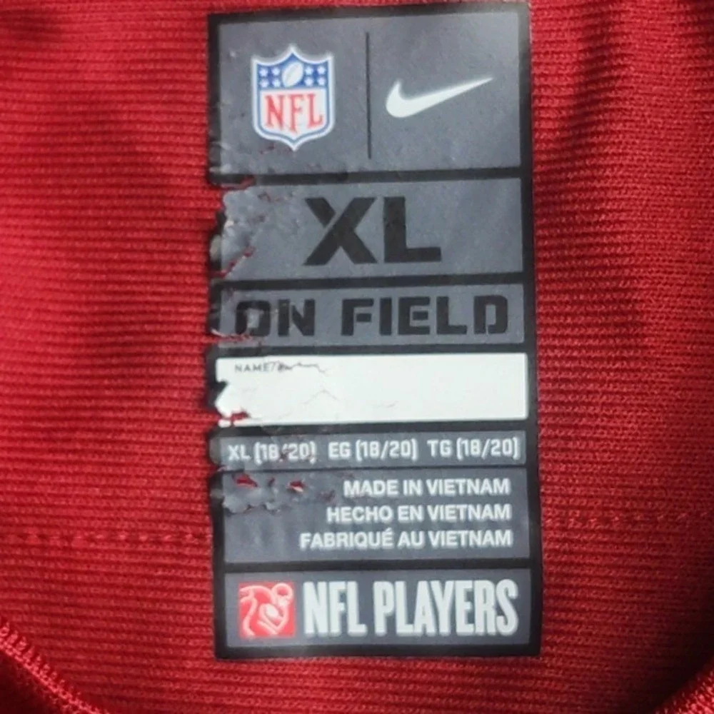 Nike Arizona Cardinals Kyler Murray #1 On Field Football Jersey Red Size XL